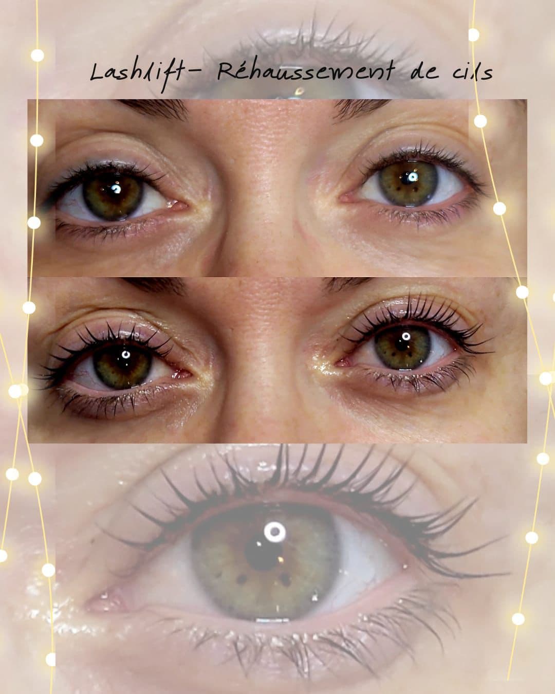 Réhaussement de cils